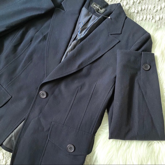 Navy Blazer Jacket - Picture 2 of 2